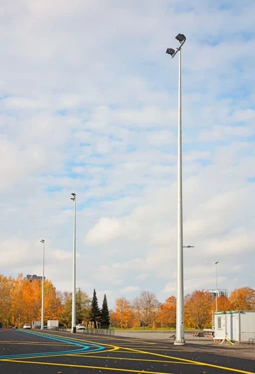 15M 18M 20M 25M 30M 35M 40M HDG High Mast Flood Light Q235,Q355 Steel